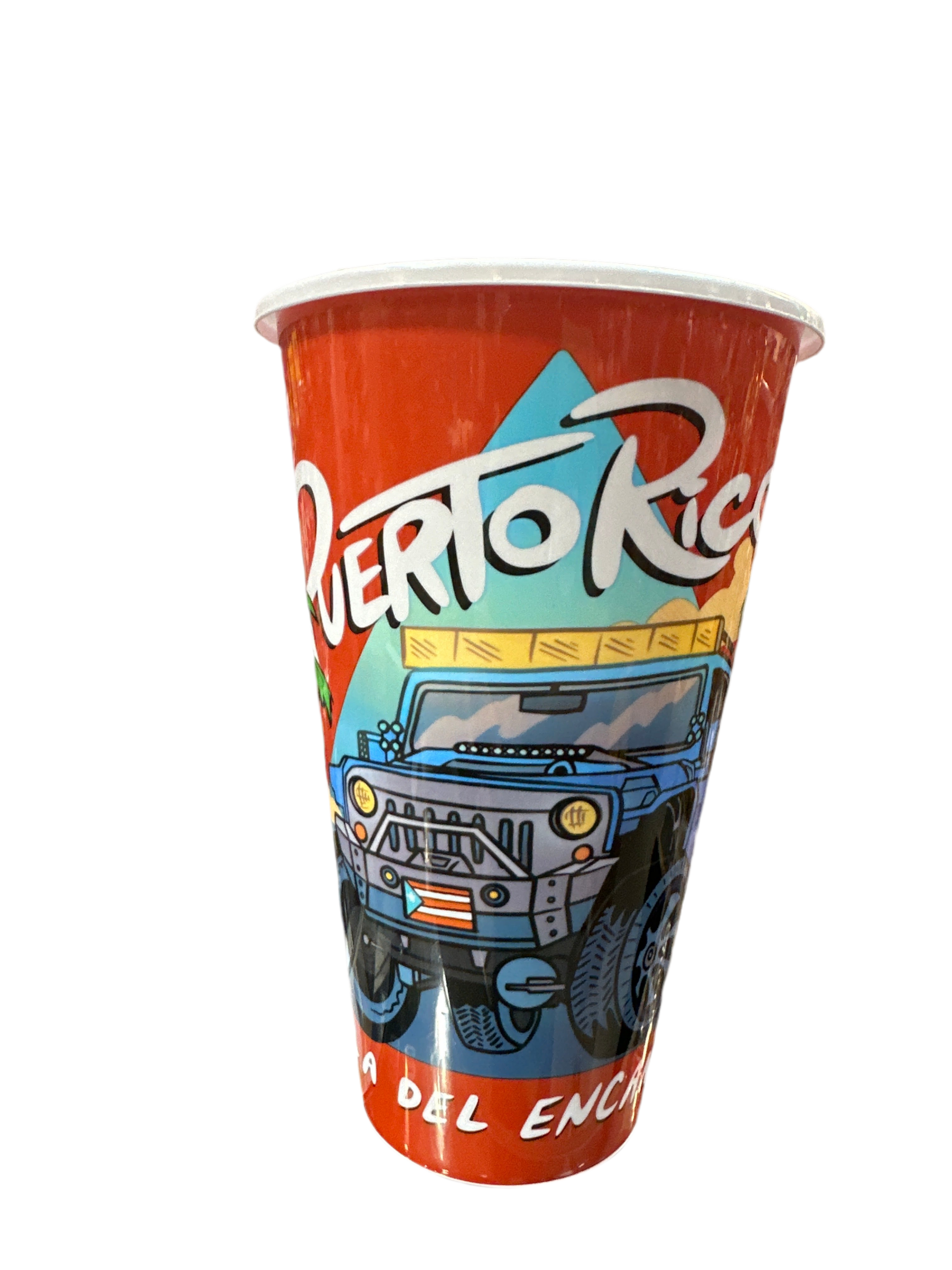 PLASTIC CUP JEEP / PUERTO RICO