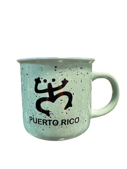 TAZA DE PUERTO RICO COQUI TAINO - PUERTO RICO COFFE MUG COQUI
