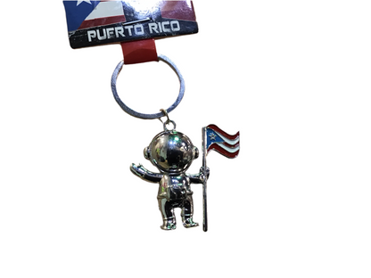 BORICUA EN LA LUNA KEYCHAIN