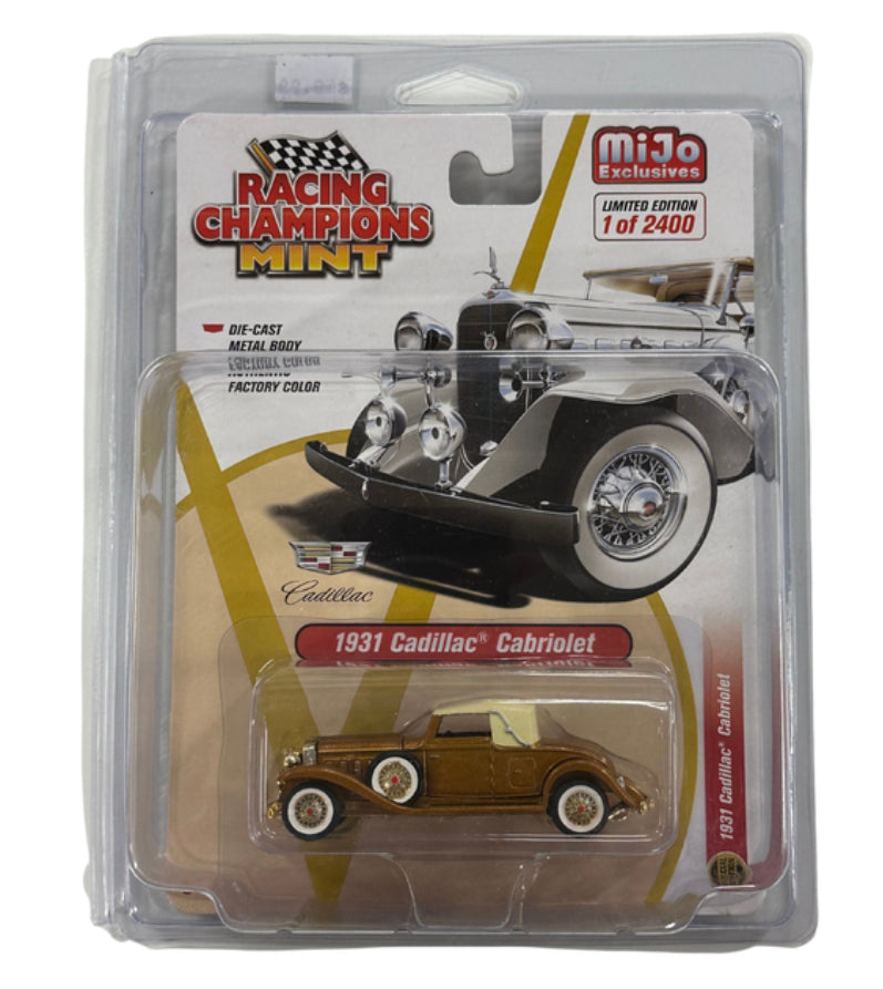 1:64 RACING CHAMPION MINT 1931 CADILLAC CABRIOLET "CHASE" *RARE EDITION*