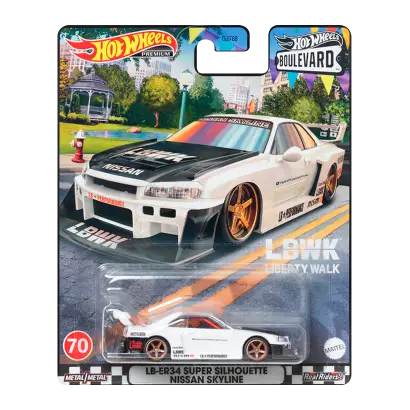 1/64 LB-ER34 SUPER SILHOUETTE NISSAN SKYLINE - LIBERTY WALK