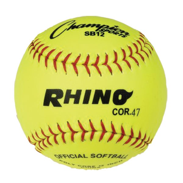 Bolas de Softball Forro sintético (Rhino) SR12