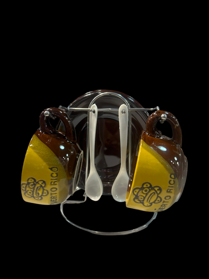 6 PCS PUERTO RICO COFFEE SET