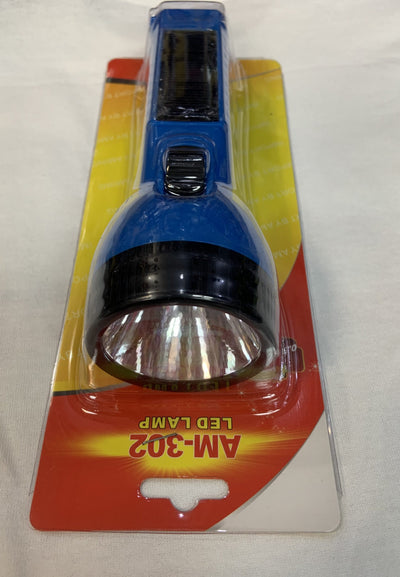 Linterna Led Recargable con placa solar