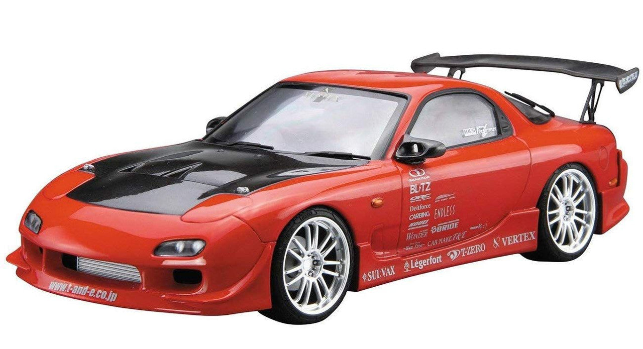 1/24 MAZDA RX-7 FD3S VERTEX PLASTIC MODEL KIT - AOSHIMA 05839