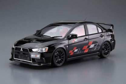 1/24 MITSUBISHI LANCER EVOLUTION X RALLI ART CZ4A PLASTIC MODEL KIT - AOSHIMA