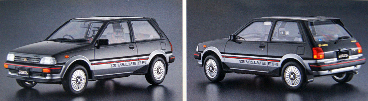 1/24 TOYOTA STARLET EP71 SI  (3-DOOR) PLASTIC MODEL KIT