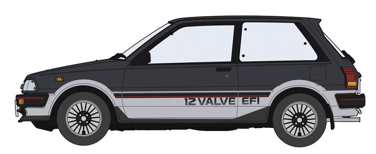1/24 TOYOTA STARLET EP71 SI  (3-DOOR) PLASTIC MODEL KIT