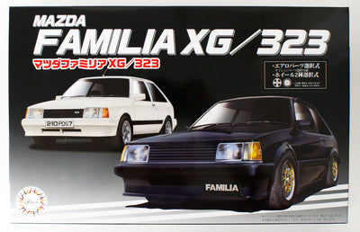 1/24 MAZDA FAMILIA XG / 323 PLASTIC MODEL KIT