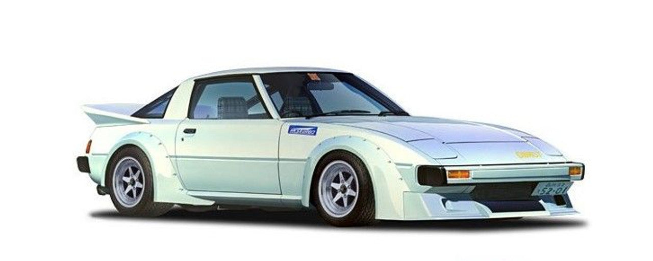 1/24 MAZDA SAVANNA SA22 CRX-7 PLASTIC MODEL KIT