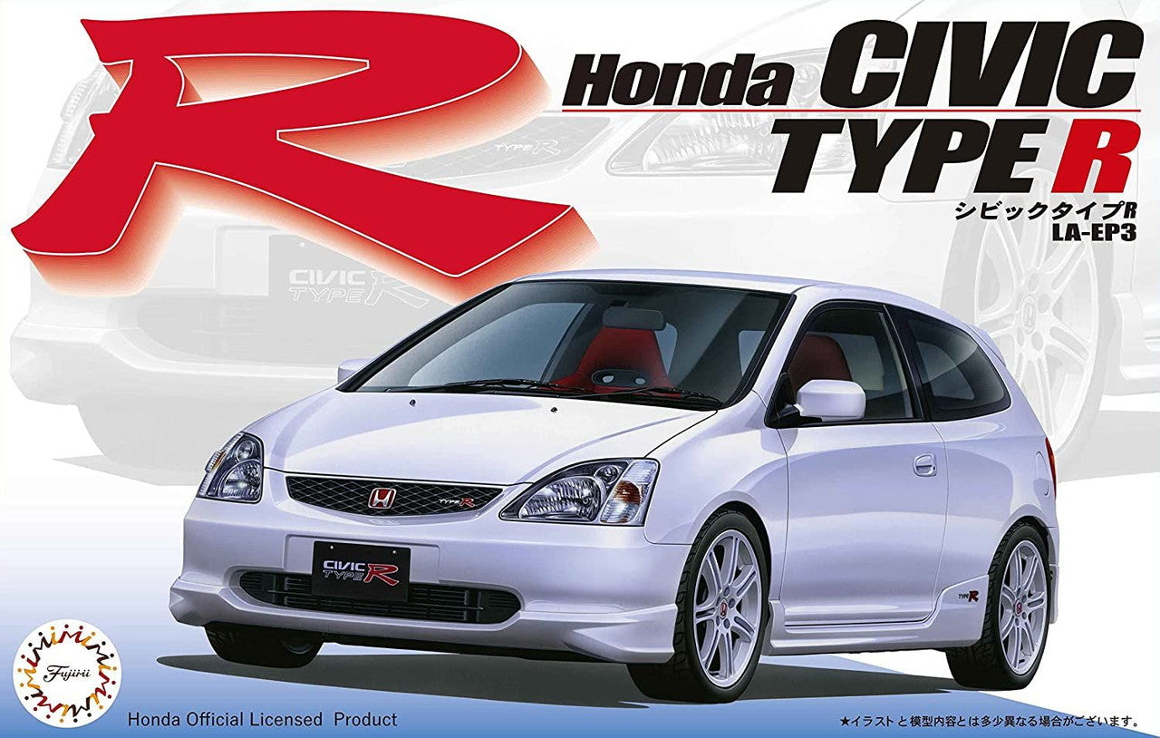 1/24 HONDA CIVIC TYPE R EP3 SCALE MODEL KIT - FUJIMI ID-94