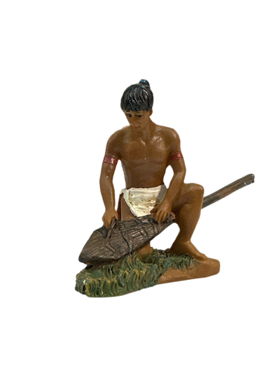 FIGURA DE INDIOS TAÍNOS