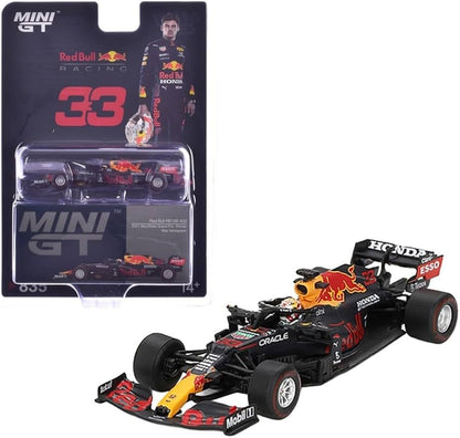 1/64 RED BULL RB16B #33 2021 ABU DHABI GRAND PRIX WINNER MAX VERSTAPPEN - MINI GT