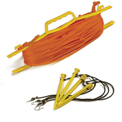2" Black Pro web VB court line TANDEM TSPROLINE2