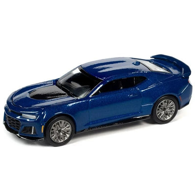 1/64 2018 CHEVY CAMARO ZL1 METALLIC BLUE - MODERN MUSCLE