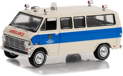 1/64 1969 FORD ECONOLINE AMBULANCIA - COMISIÓN DE SERVICIOS DEL HOSPITALES DE ONTARIO
