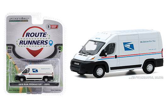 1:64 USPS Route Runners 2019 RAM Promaster