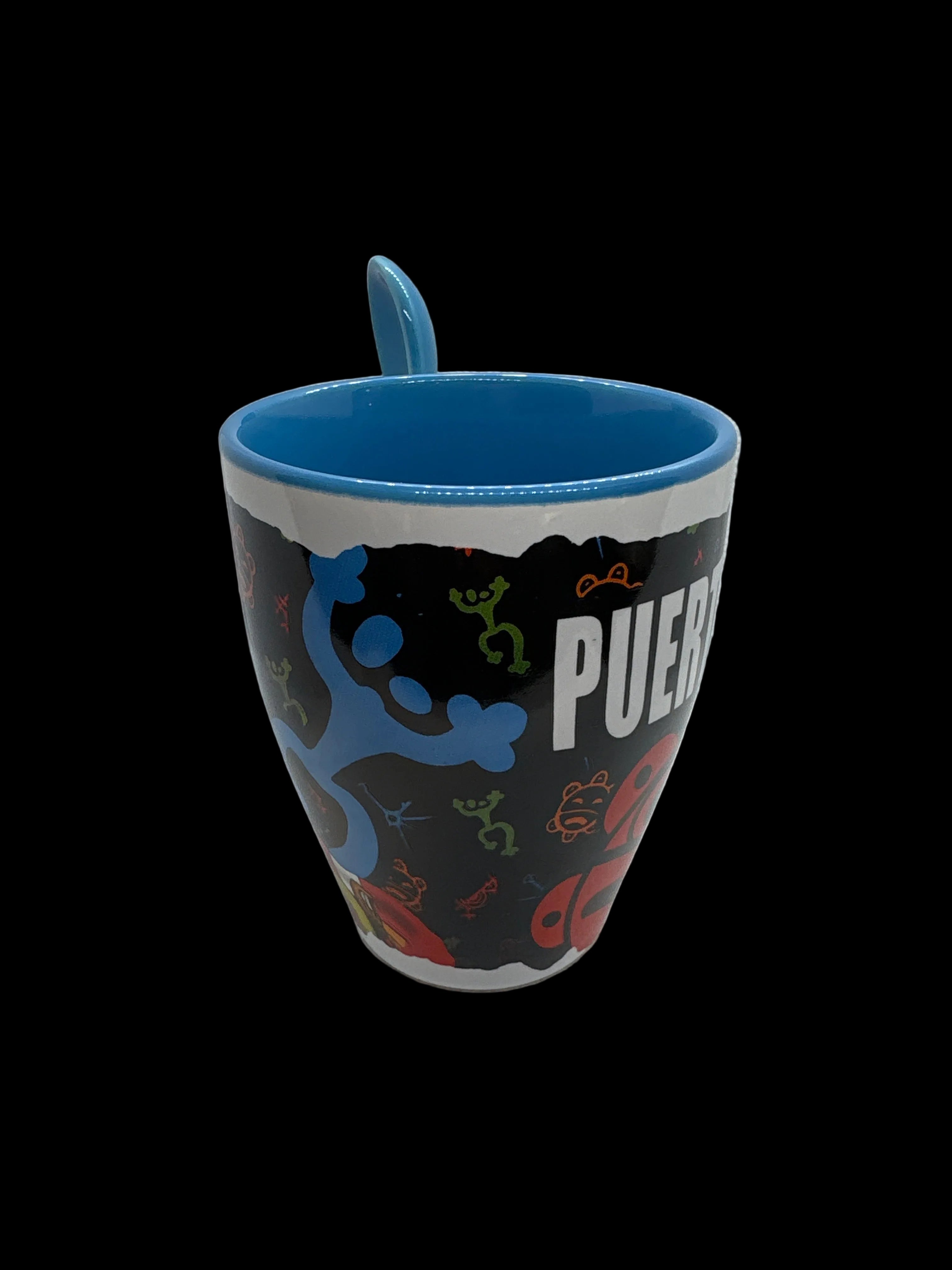TAZA SÍMBOLOS TAINOS PUERTO RICO