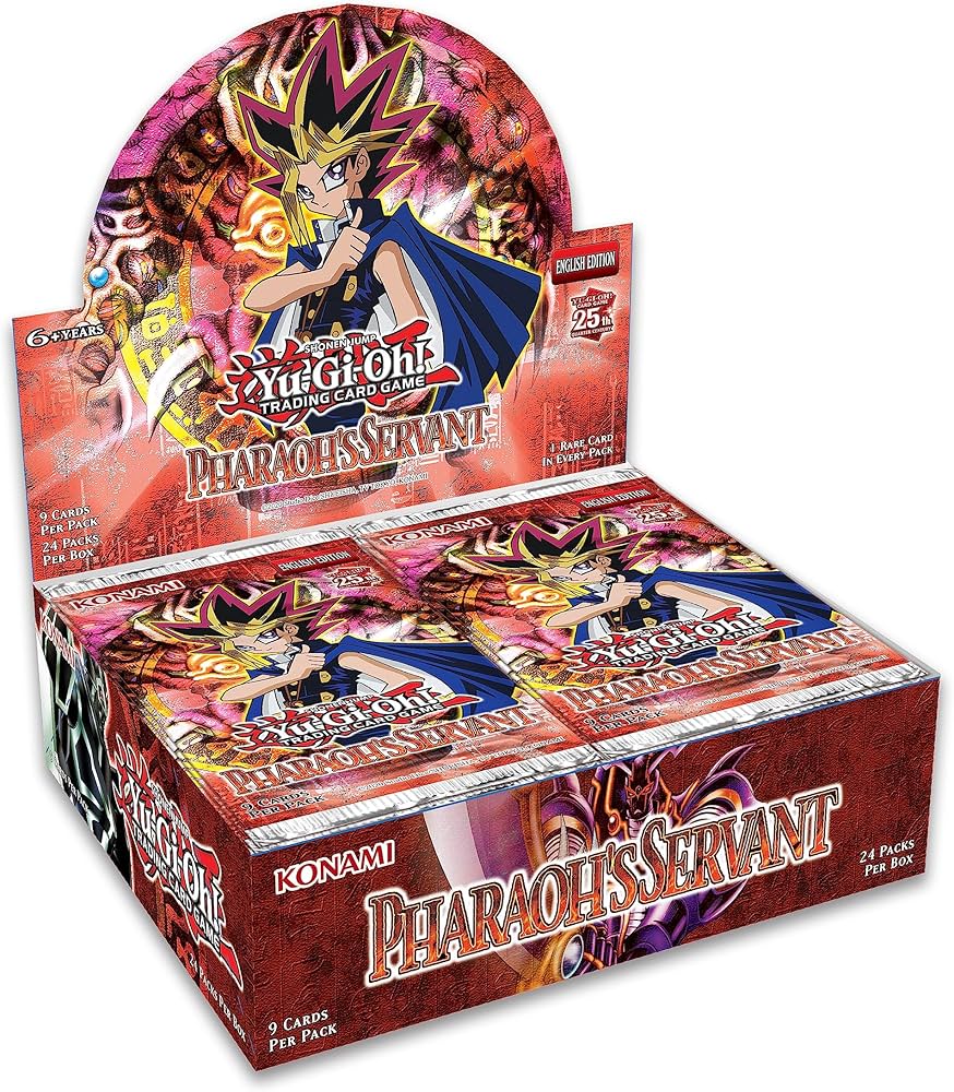 CAJA DE SOBRES DEL SIRVIENTE DEL FARAÓN - YUGIOH