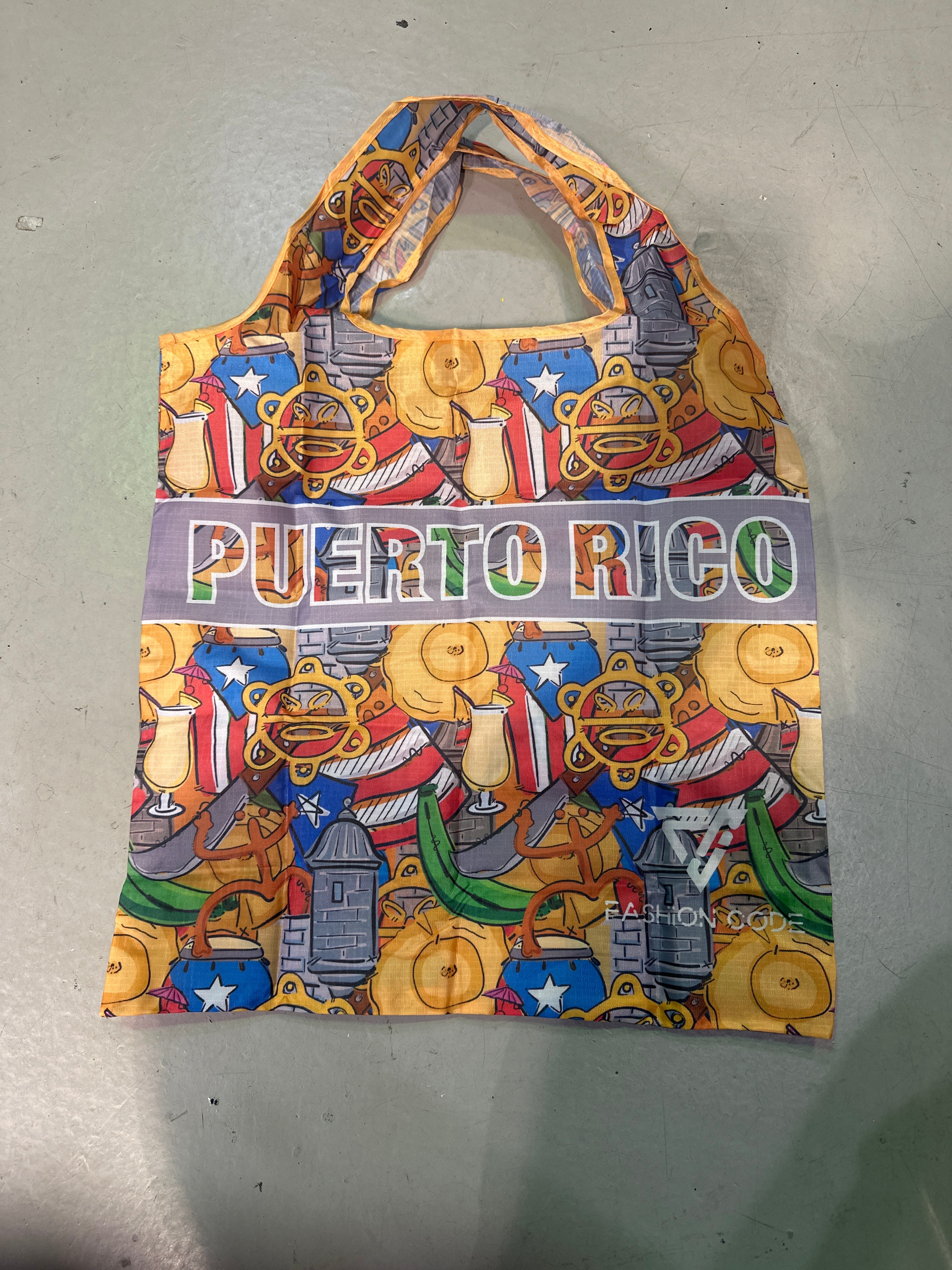 PUERTO RICO WATER RESISTANT BEACH BAG