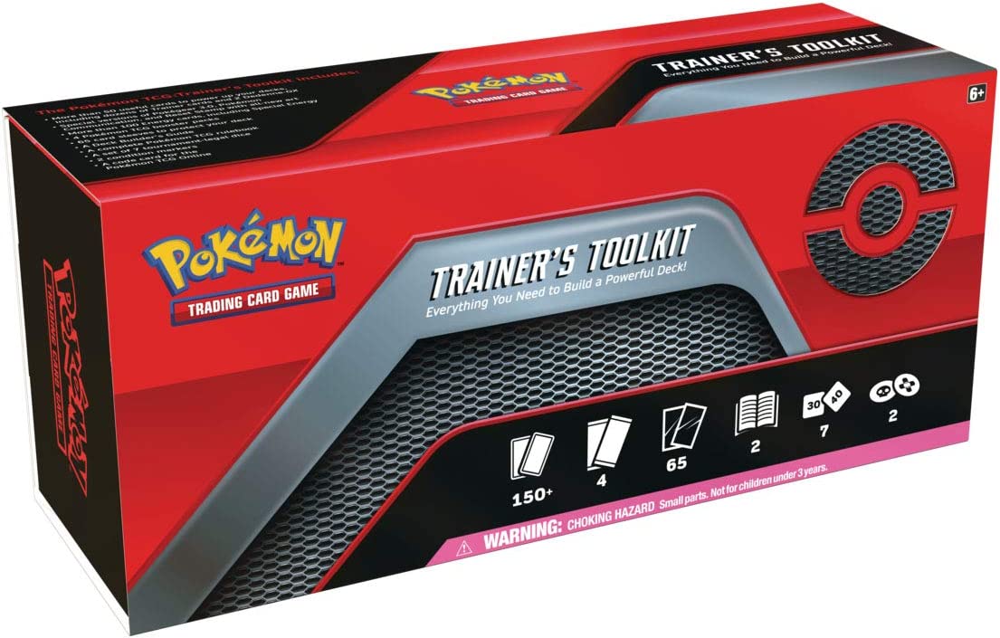 Pokemon 2022 Trainer's Toolkit Box - 4 Booster Packs + Trainers & More!