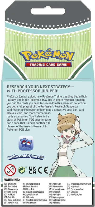 Colección de torneo premium del Profesor Juniper de POKÉMON TCG