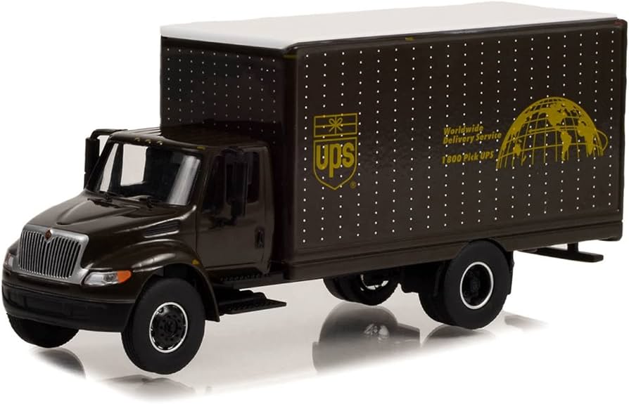 1/64 2013 INTERNATIONAL DURASTAR BOX VAN UPS