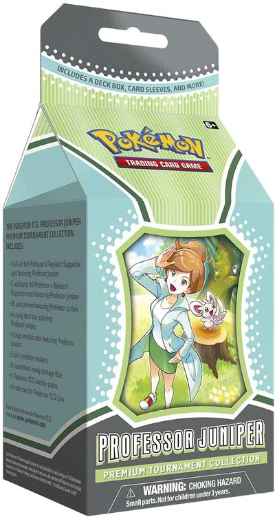 Colección de torneo premium del Profesor Juniper de POKÉMON TCG