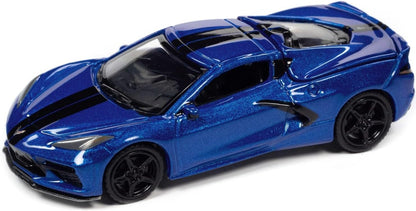 1/64 2020 CHEVY CORVETTE ELKHART LAKE BLUE METALLIC - SPORTS CARS