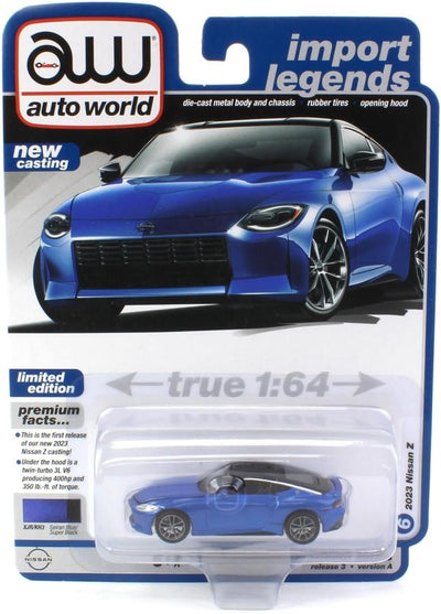 1/64 2023 NISSAN Z SEIRAN AZUL - LEYENDAS DE IMPORTACIÓN