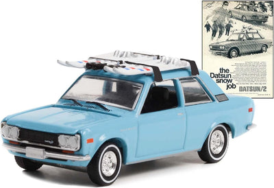 1/64 1970 DATSUN 510 CON PORTAEQUIS - COCHES ANTIGUOS