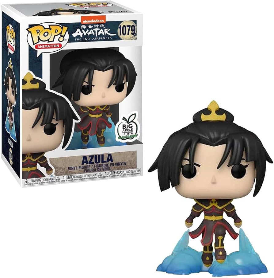 NICKELODEON AVATAR THE LAST AIRBENDER AZULA FUNKO POP #1079 BIG APPLE COLLECTIBLES.COM EXCLUSIVE