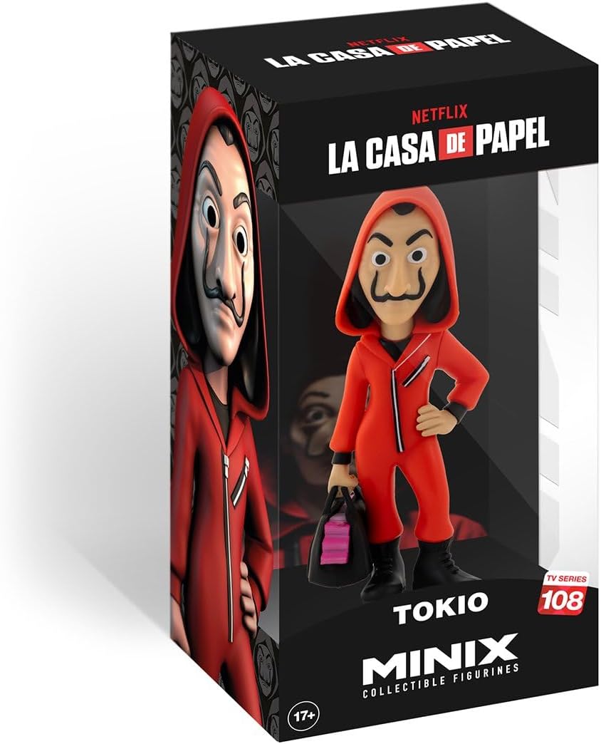 MONEY HEIST: TOKYO WITH MASK MINIX VINYL FIGURE