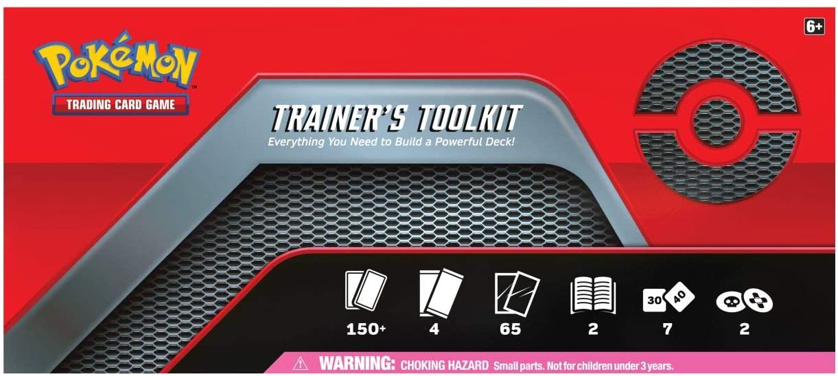 Pokemon 2022 Trainer's Toolkit Box - 4 Booster Packs + Trainers & More!