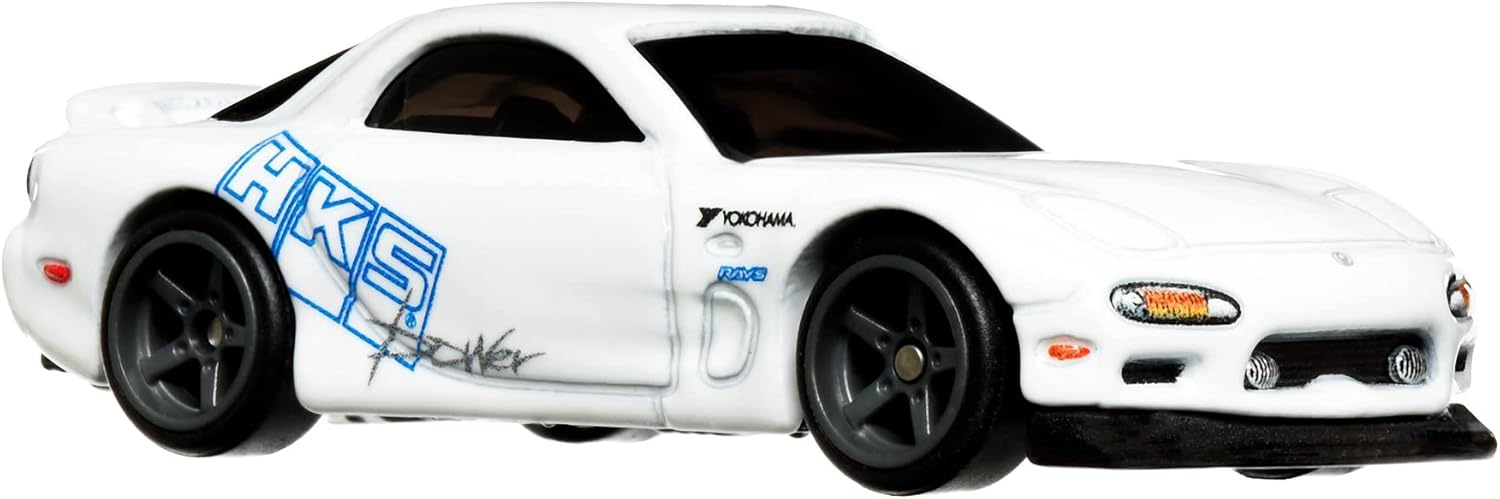 1/64 MAZDA RX-7 FD FAST & FURIOUS - HOT WHEELS PREMIUM 1/5