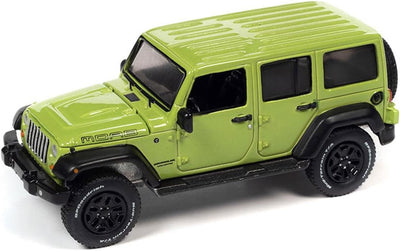 1/64 2013 JEEP WRANGLER UNLIMITED MOAB EDITION GECKO GREEN - UTILITARIO DEPORTIVO
