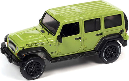 1/64 2013 JEEP WRANGLER UNLIMITED MOAB EDITION GECKO GREEN - UTILITARIO DEPORTIVO