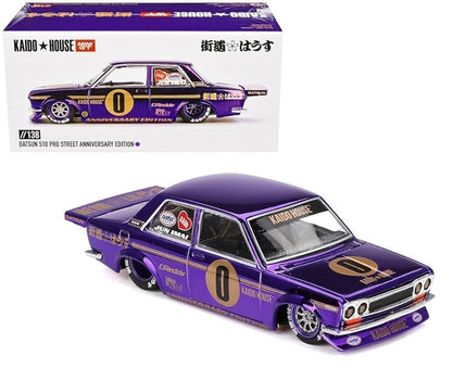 1/64 DATSUN 510 PRO STREET ANNIVERSARY EDITION - MINI GT KAIDO HOUSE