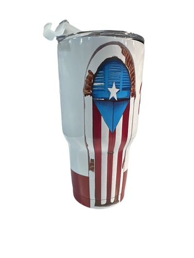 VASO TÉRMICO DE PUERTO RICO 20 OZ.