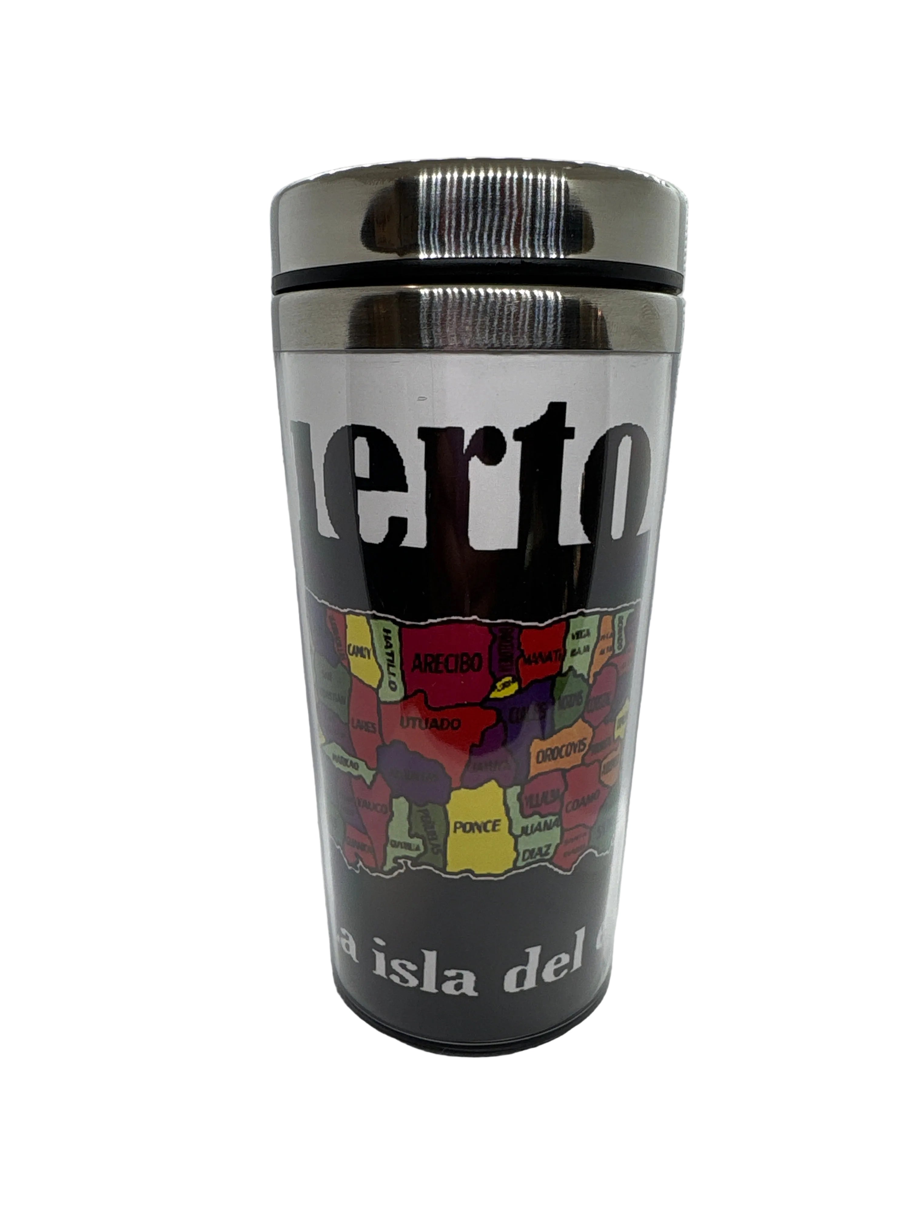 THERMAL CUP PUERTONRICO MAP  - VASO THERMAL MAPA DE PUERTO RICO