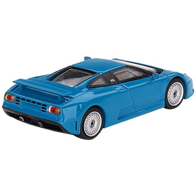 1/64 BUGATTI EB110 GT - BUGATTI MINI GT AZUL