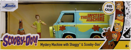 1/24 MÁQUINA MISTERIOSA CON SHAGGY Y SCOOBY DOO