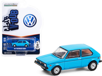 1/64 VOLKSWAGEN RABBIT 1977 AZUL MIAMI