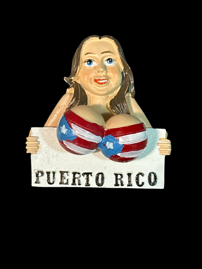 MAGNET - BIKINI DE PECHO CON BANDA LARGA MUJER PUERTORRIQUEÑA