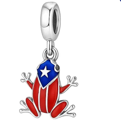 PUERTO RICO HERITAGE CHARM FOR BRACELET OR NECKLACE