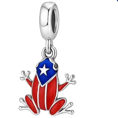 PUERTO RICO HERITAGE CHARM FOR BRACELET OR NECKLACE