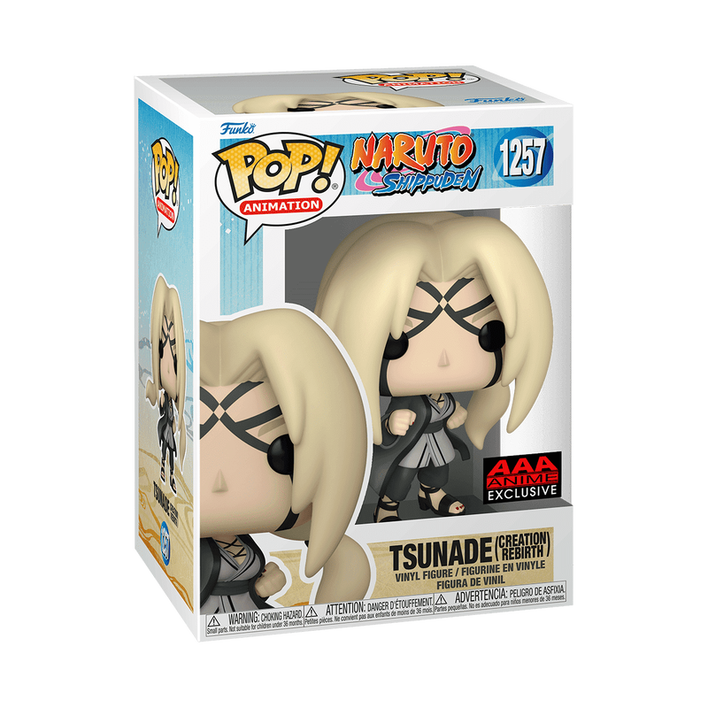 NARUTO TSUNADE (CREATION REBIRTH) FUNKO POP #1257 AAA ANIME EXCLUSIVE