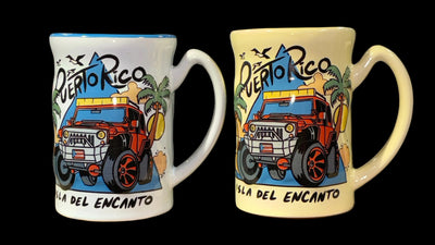 TAZA A RELIEVE JEEP PUERTO RICO