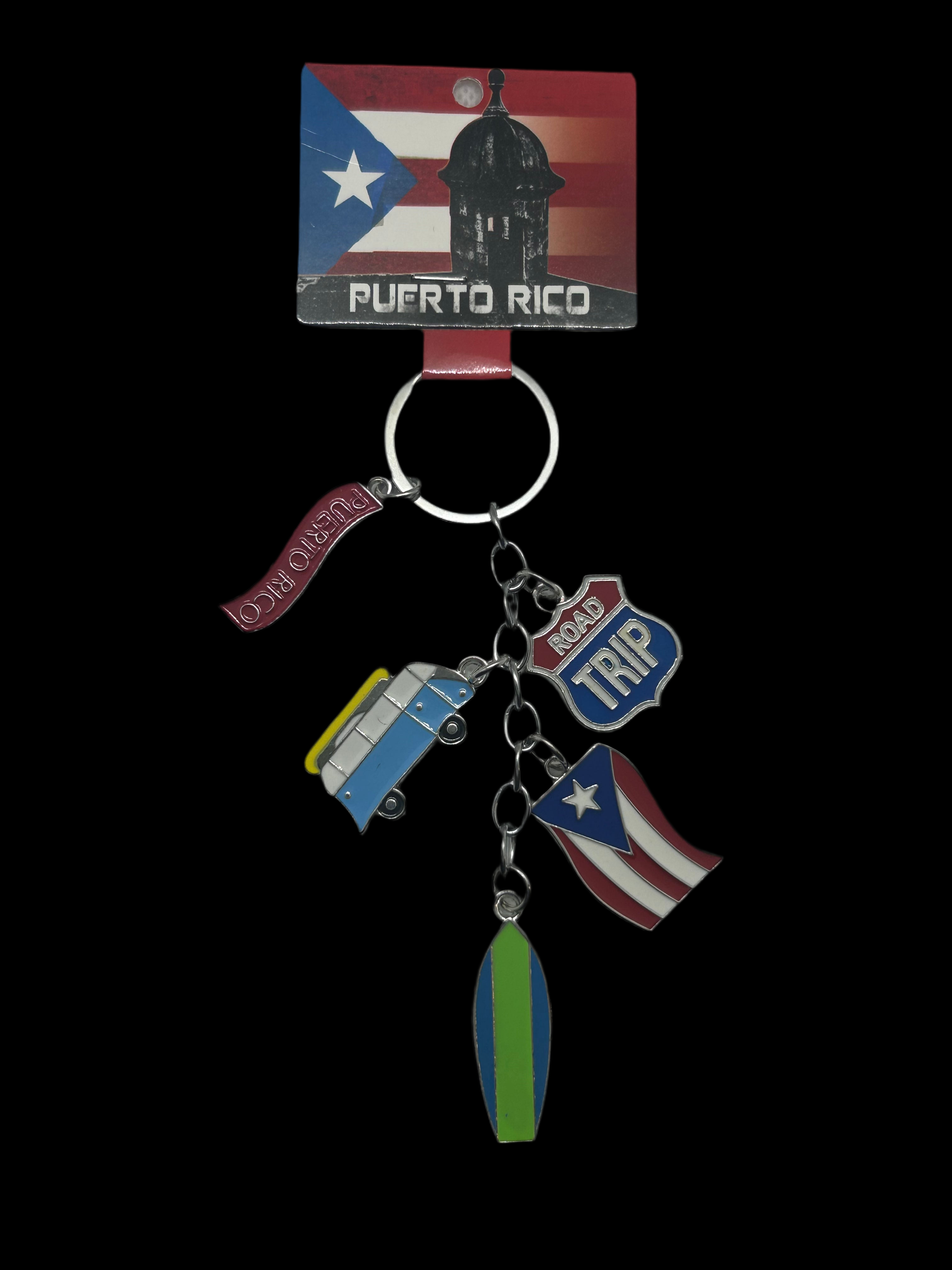 KEYCHAIN PUERTO RICO VW ROAD TRIP