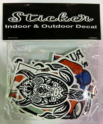 PUERTO RICO 10 PCS STICKER PACK